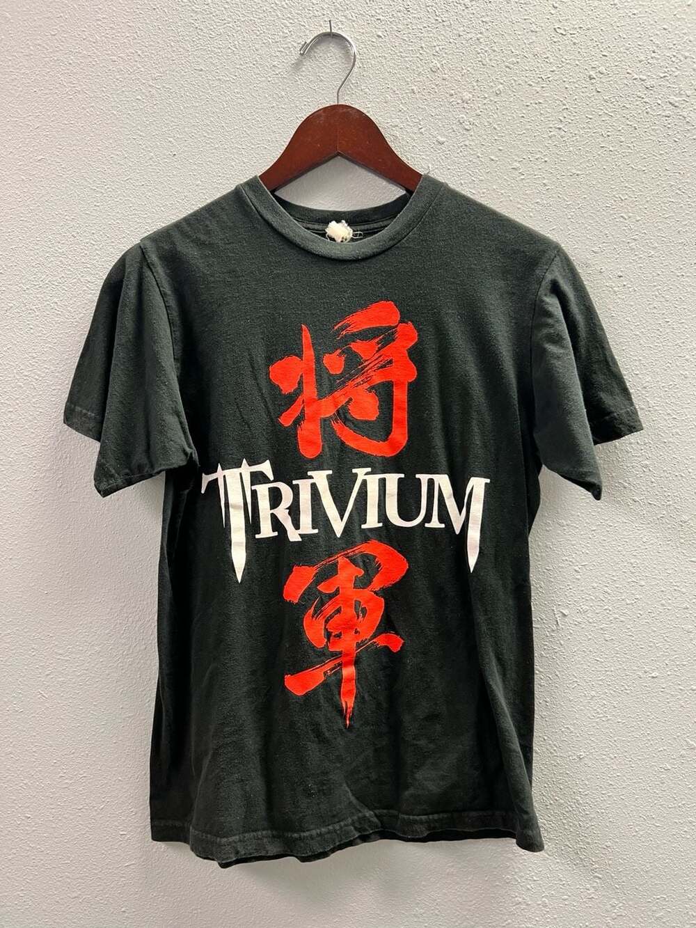 Vintage Trivium Shogun Band T Shirt Black Metal Tour We'll Take Heads med 0095